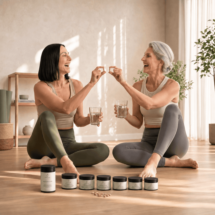 Eternesis Produkteinnahme von zwei Personen