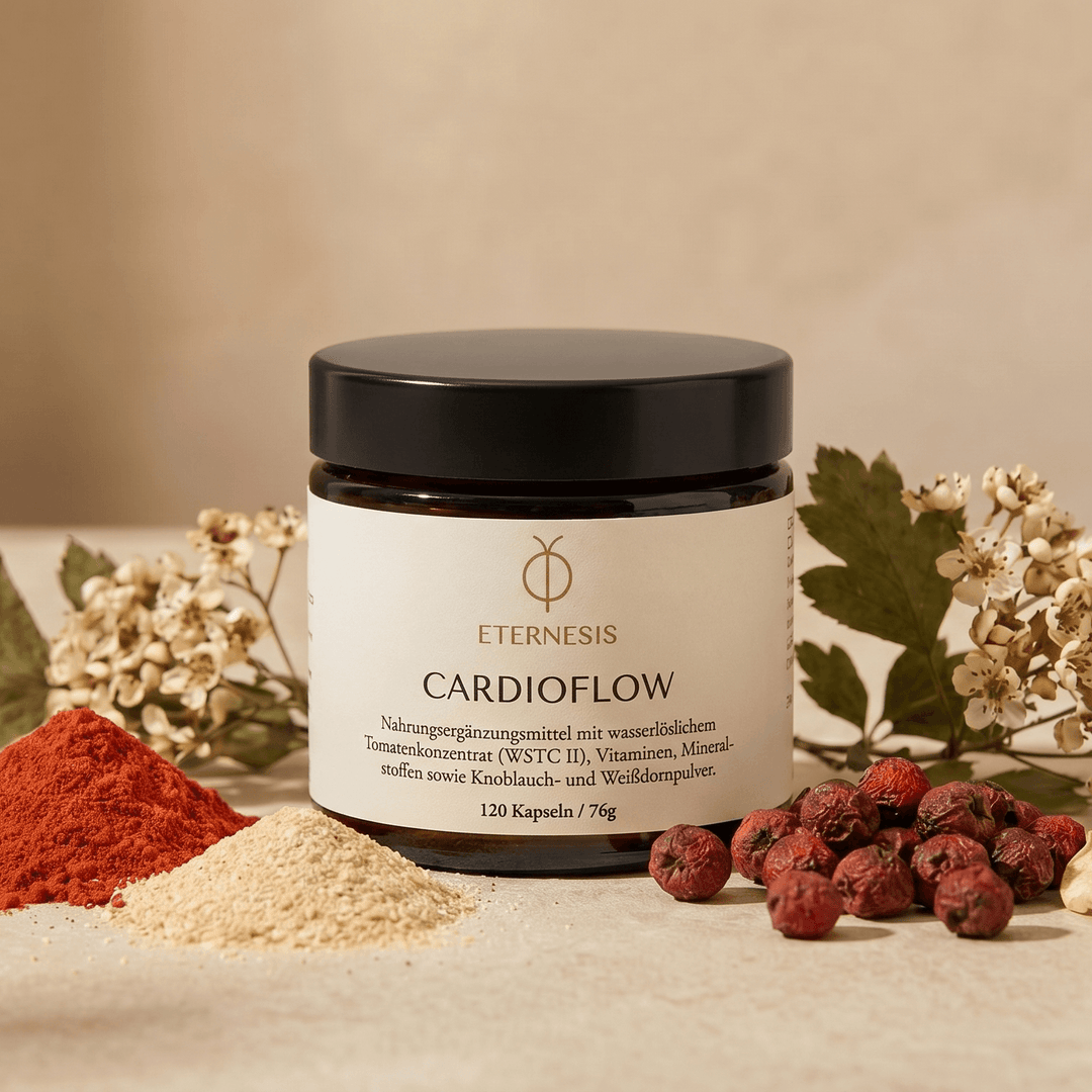 CARDIOFLOW Frontalbild mit Pflanzen